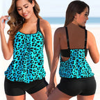 Tankini set - stijlvolle dames zwemkleding met verstelbare bandjes
