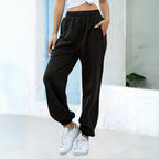 Dames joggingsbroek van zachte stof – casual voor iedere dag