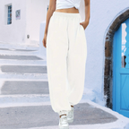 Dames joggingsbroek van zachte stof – casual voor iedere dag