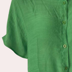 Linnen zomer blouse - losvallende dames strandcover-up