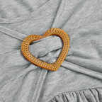 Langgelaagde jurk - stijlvolle casual jurk voor dames met zakken