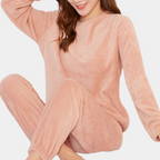 2-delige loungewear set - zachte en gezellige dames pyjama set