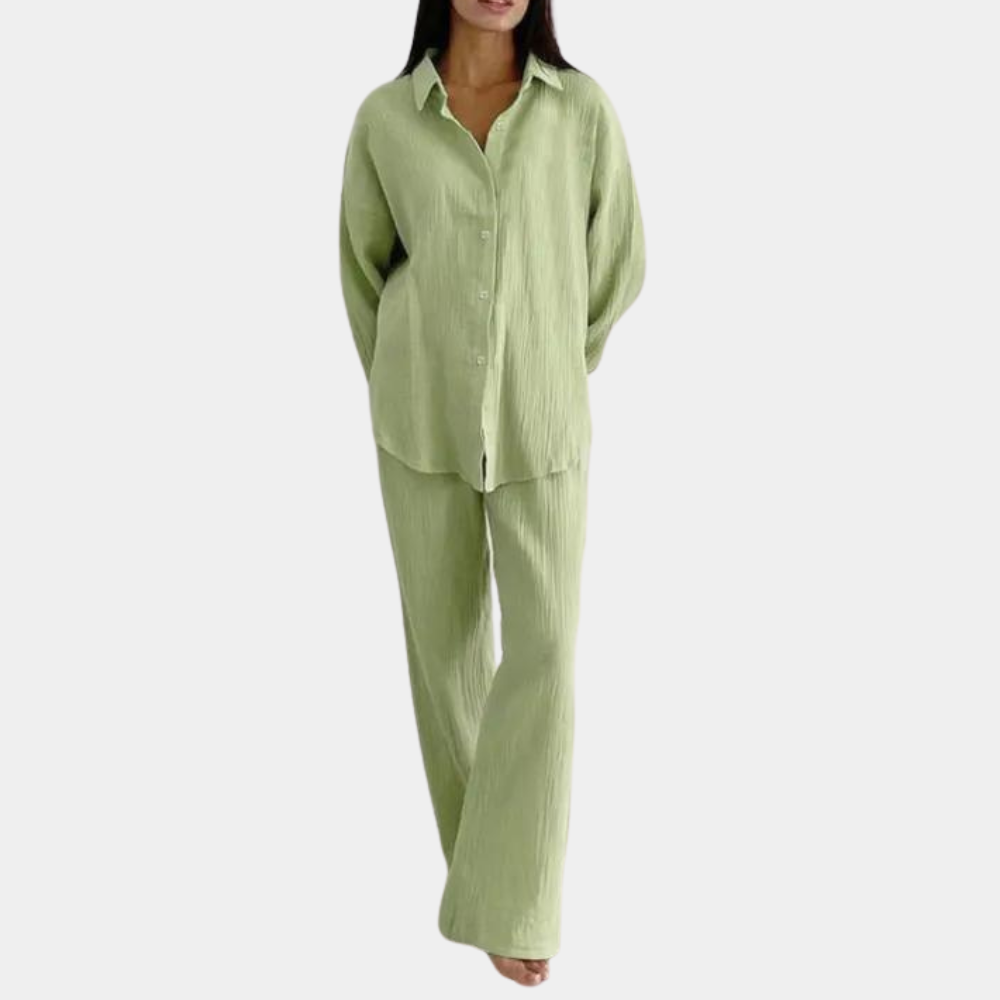 2-delig loungewear set - oversized dames pyjama set voor ontspanning