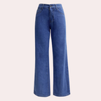 Baggy denim jeans - stijlvolle hoge taille dames jeans