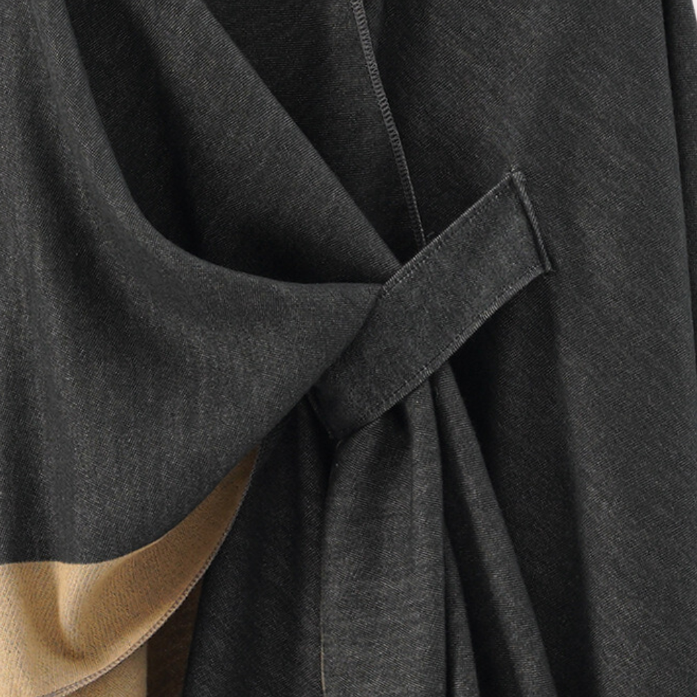 Poncho wrap - stijlvolle gebreide dames poncho