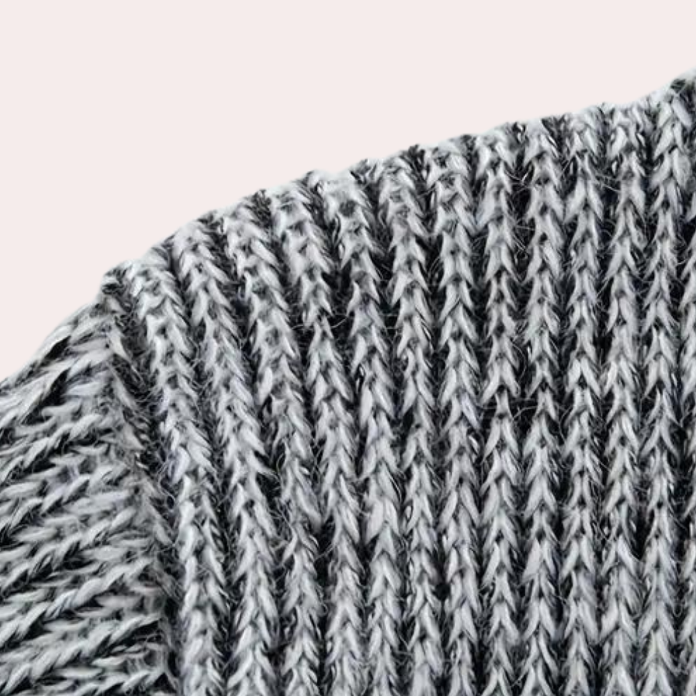 Garen gebreide hoodie cardigan - fashionable lange dames knitwear