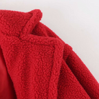 Dames teddyjas - stijlvolle lange oversized damesjas