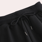 2-delige loungewear set - zachte dames fleece sweatshirt en joggers - Bakkermode.nl