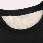 2-delige loungewear set - zachte dames fleece sweatshirt en joggers - Bakkermode.nl