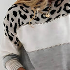Leopardprint trui - veelzijdige knitwear voor modebewuste dames