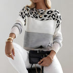 Leopardprint trui - veelzijdige knitwear voor modebewuste dames