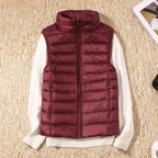 Lichtgewicht gewatteerde gilet voor dames - voor casual of zakelijke looks