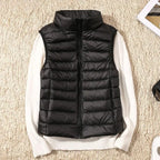 Lichtgewicht gewatteerde gilet voor dames - voor casual of zakelijke looks