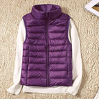 Lichtgewicht gewatteerde gilet voor dames - voor casual of zakelijke looks
