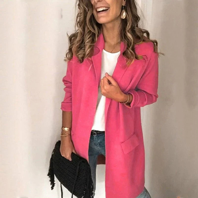 Dames casual blazer - elegante voor kantoor en vrije tijd