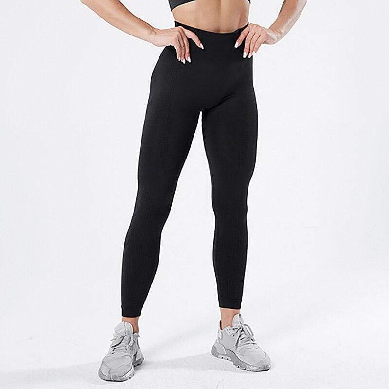 Hoge taille leggings - gezellige dames sportbroek