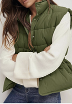 Gevoerde gilet - stijlvolle mouwloze damesvest