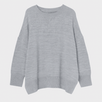 Dames oversized trui - zachte breiwear voor casual uitjes - relaxed fit jumper voor thuis en elke gelegenheid