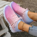 Slip-on sneakers - trendy dames sportieve schoenen