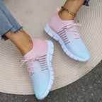 Slip-on sneakers - trendy dames sportieve schoenen
