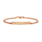 Gepersonaliseerde armband - sterling zilveren dames schakelarmband