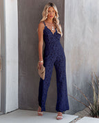 Dames kant jumpsuit - elegante backless ontwerp voor avondevents - tijdloze aanvulling