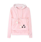 Hoodie met puppy pouch - gezellige dames top