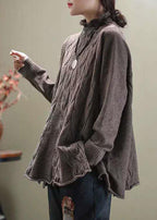 Dames casual gebreid trui met relaxed col in zwart - zachte, veelzijdige laag voor dagelijks gebruik