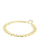 Gouden kettingarmband - elegante damesaccessoire van 14k goudplating