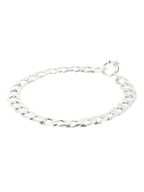 925 sterling zilveren armband - gedraaide touw dames zilveren ketting