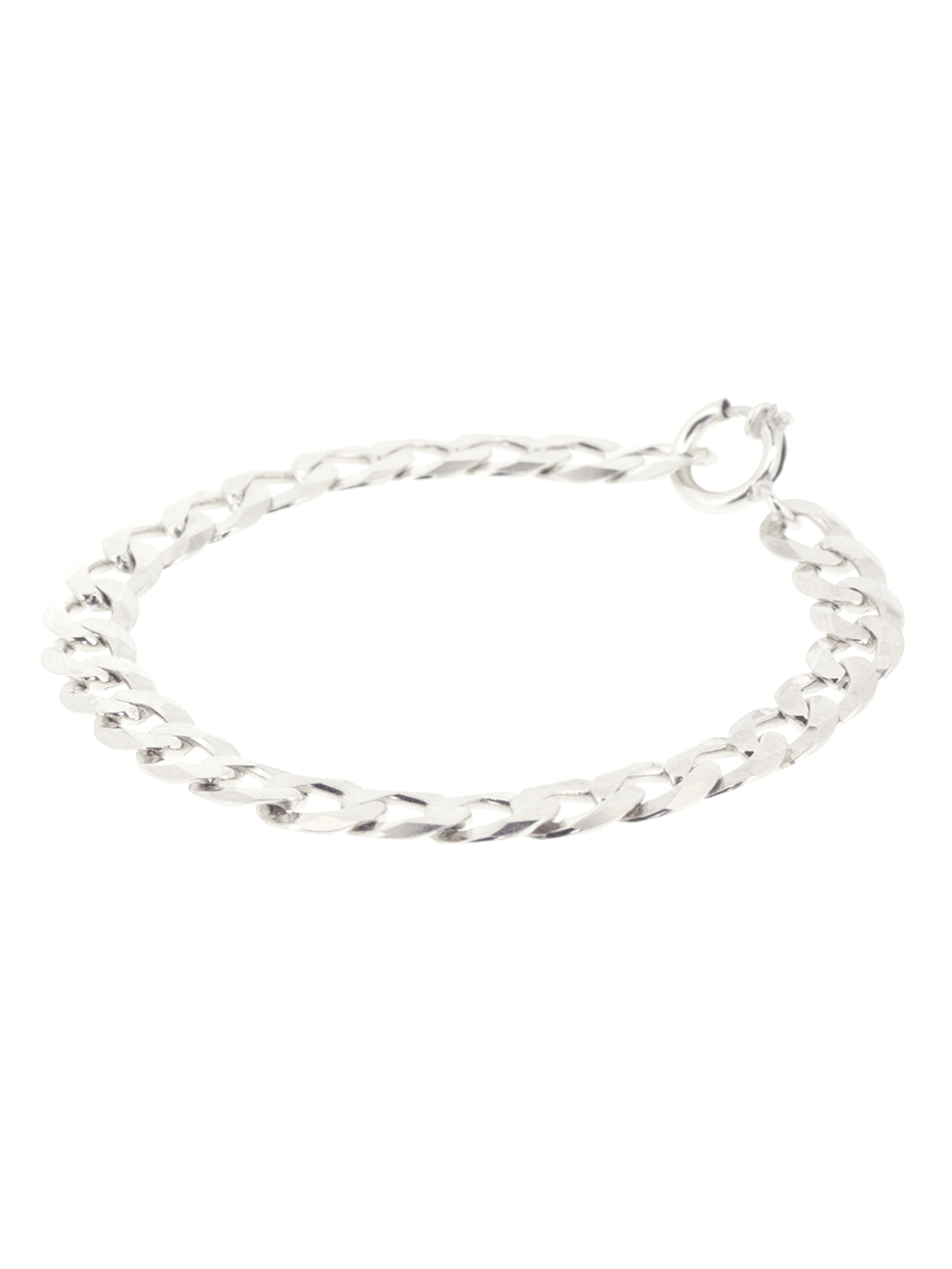 925 sterling zilveren armband - gedraaide touw dames zilveren ketting