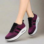 Dames luchtgeveerde sneakers - stijlvolle en gezellige schoenen