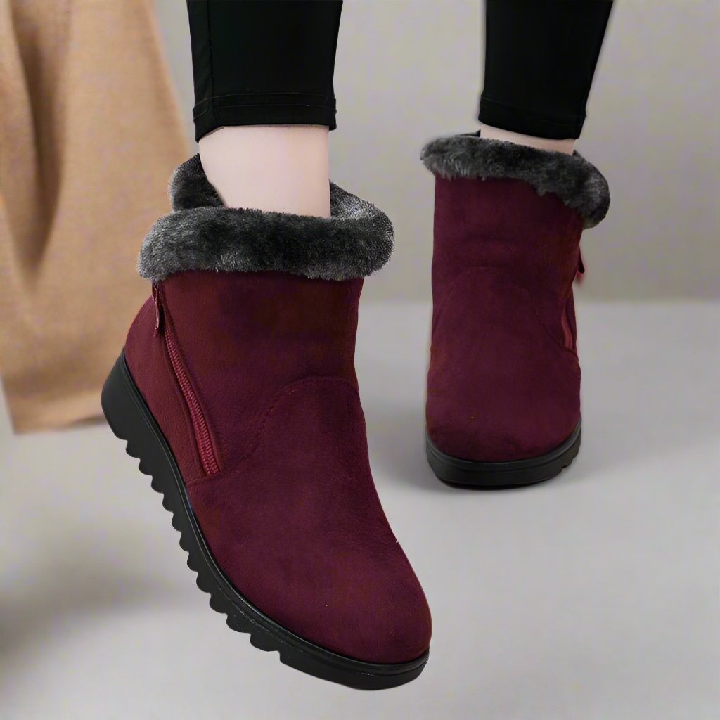 Dames winterlaarzen - warme en waterdichte enkellaarzen voor vrouwen