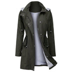 Waterafstotende parka - stijlvolle dames windbreaker
