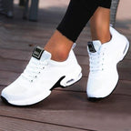 Dames sneakers - lichtgewicht sportieve schoenen met ademend mesh - Bakkermode.nl