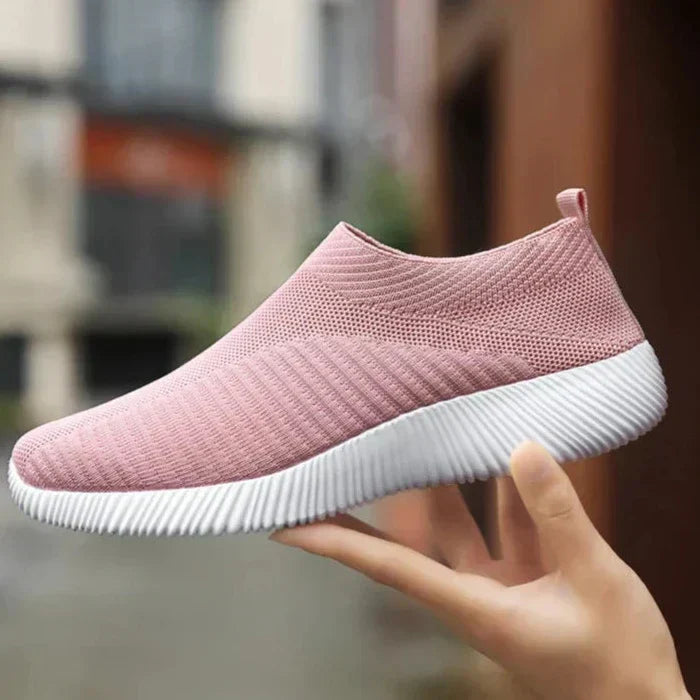 Slip-on sneakers - ademende damesschoenen voor elke dag