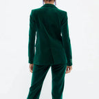 Fluwelen blazer met luxe uitstraling - Bakkermode.nl