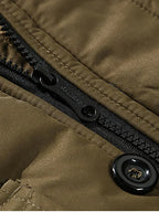 Gevoerde winterjas - dames parka met capuchon en faux bont