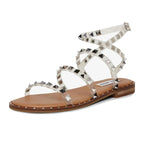 Rivet sandalen met antislip en transparant ontwerp - Bakkermode.nl