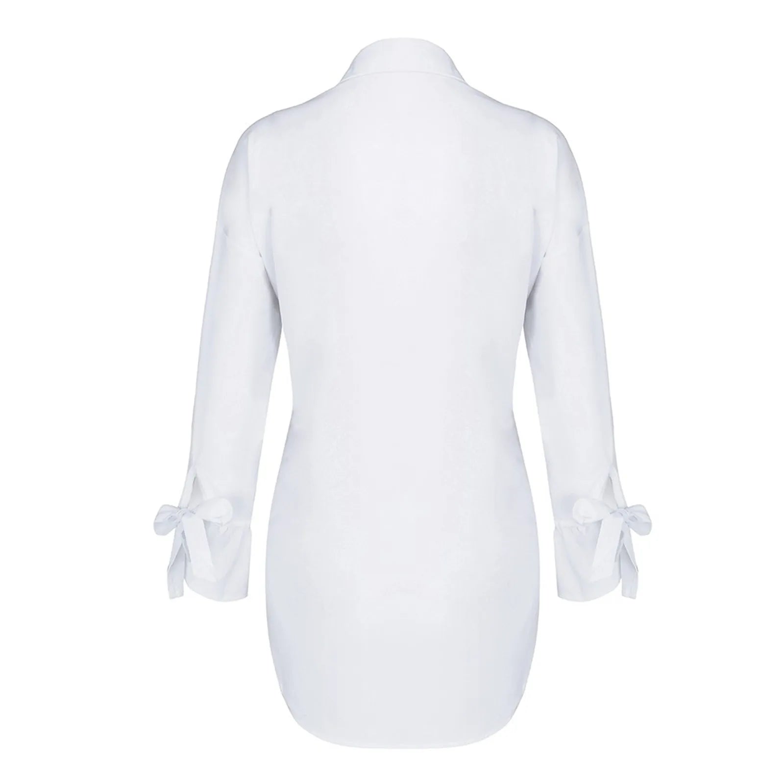 Zakelijke dames blouse met lange mouwen - Bakkermode.nl