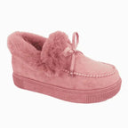 Faux fur instappers - gezellige casual damesfootwear