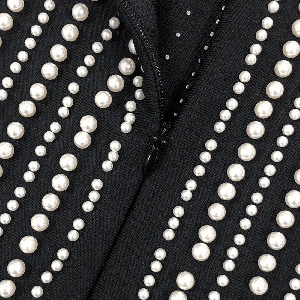 Zwarte strapless jurk - verbluffende avondmode voor dames