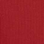 Rode puff sleeve top - stijlvolle geribde blouse voor dames