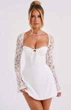 Damesjurk met kanten mouwen - stijlvolle en veelzijdige outfit