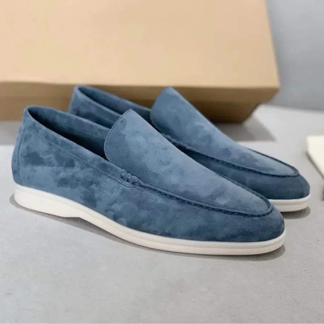 Loafers - suede instappers voor dames