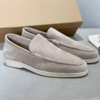 Loafers - suede instappers voor dames