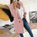 Dames trenchcoat - elegante double-breasted buitenkleding