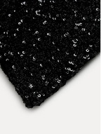 Dames sequined mini jurk - glamoureuze one-shoulder avondmode voor feesten