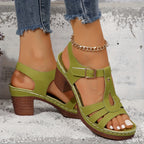 Dames wedge sandalen - trendy platform schoenen voor zomerse uitstapjes