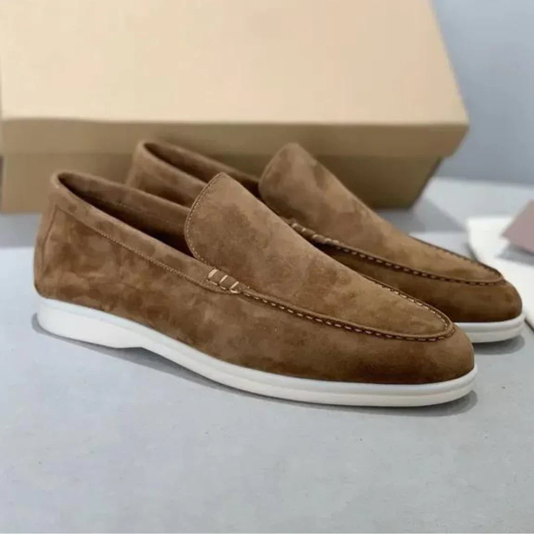 Loafers - suede instappers voor dames